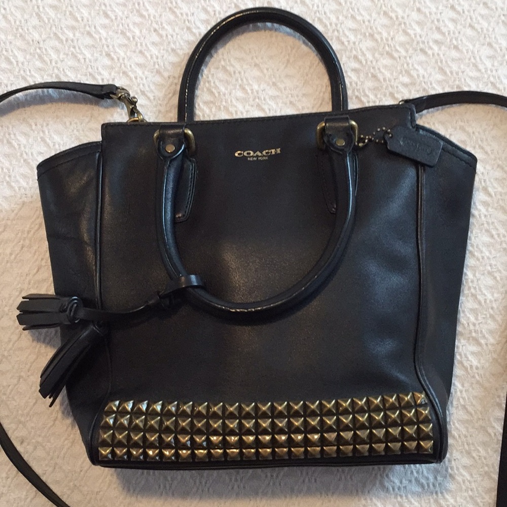 Coach Mini Tanner Studded Legacy Crossbody Bag